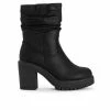 Women's MUK LUKS Riser Pop Heeled Boots -Ankle Boots Shoe 1 1106