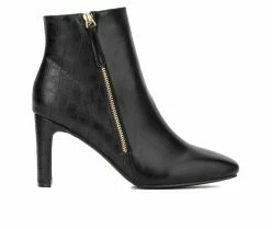 Women's New York And Company Una Heeled Booties
