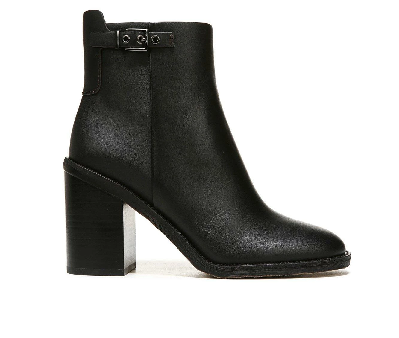 Women's Franco Sarto Rivet Heeled Booties 3 Women's Franco Sarto Rivet Heeled Booties