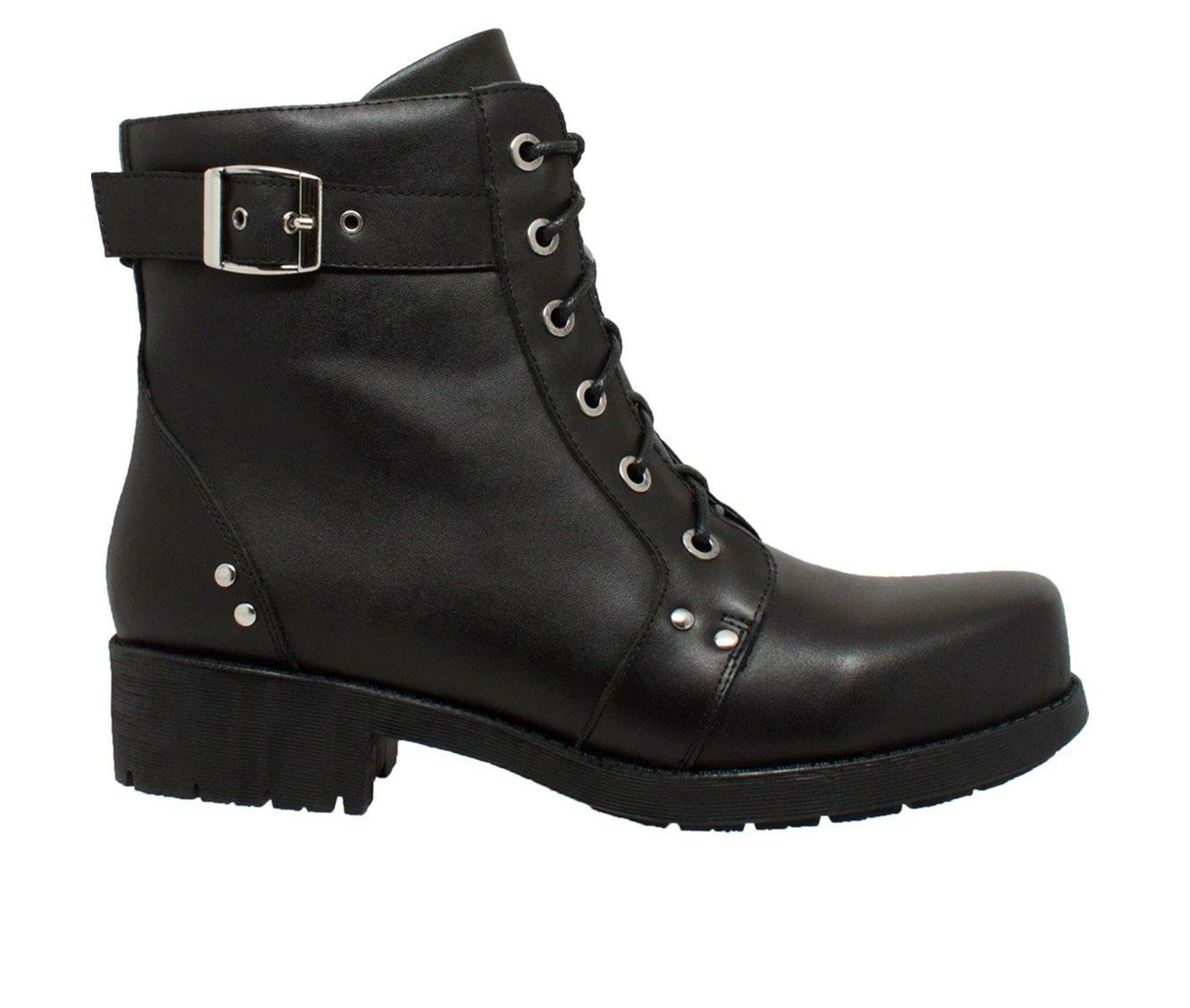 Women's RideTecs 7" Biker Moto Booties 3 Women's RideTecs 7" Biker Moto Booties