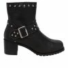 Women's RideTecs 6" Heeled Buckle Biker Booties