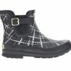 Women's Western Chief Dot Plaid Chelsea Rain Boots -Ankle Boots Shoe 1 486