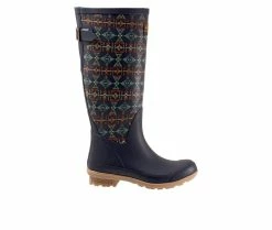 Women's Pendleton Diamond Peak Tall Rain Boots -Ankle Boots Shoe 1 647