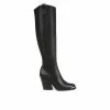 Women's Franco Sarto Glenice 2 Wide Calf Knee High Heeled Western Boots -Ankle Boots Shoe 1 956