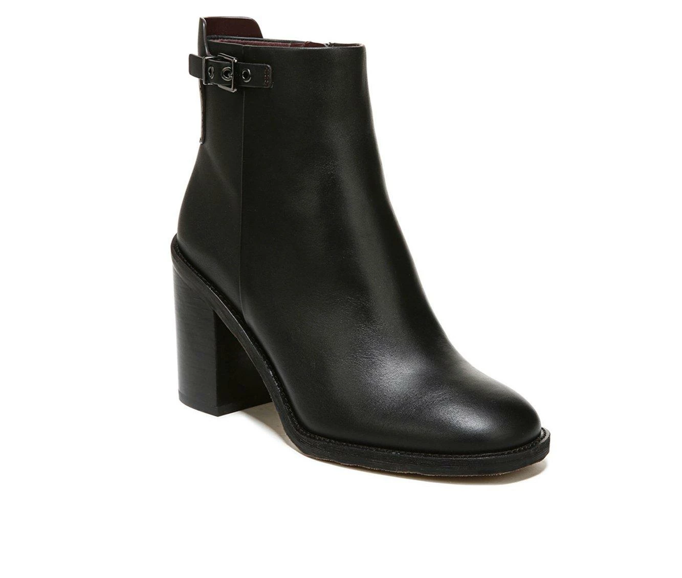 Women's Franco Sarto Rivet Heeled Booties 5 Women's Franco Sarto Rivet Heeled Booties - Image 3