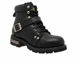 Women's RideTecs 6" Lace Zipper Booties -Ankle Boots Shoe 2 222