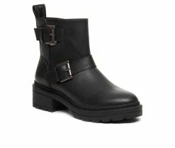 Women's Rocket Dog Ilo Moto Boots -Ankle Boots Shoe 2 224