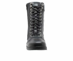 Women's RideTecs 8" Zipper Biker Booties 10 Women's RideTecs 8" Zipper Biker Booties -Ankle Boots Shoe 2 239