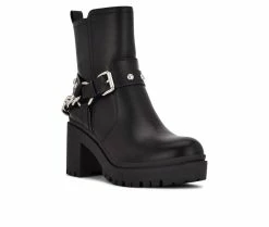 Women's Nine West Quili Booties -Ankle Boots Shoe 2 241