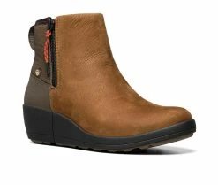 Women's Bogs Footwear Vista Rugged Zip-Up Rain Booties -Ankle Boots Shoe 2 251