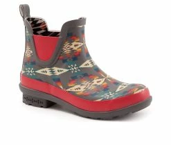 Women's Pendleton Tuscon Chelsea Rain Boots -Ankle Boots Shoe 2 291