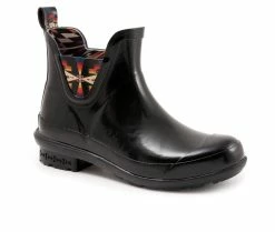 Women's Pendleton Tuscon Gloss Chelsea Rain Boots -Ankle Boots Shoe 2 297