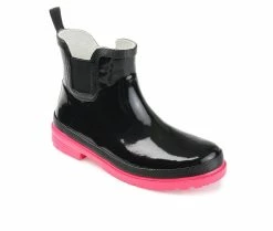 Women's Journee Collection Tekoa Waterproof Rain Boots -Ankle Boots Shoe 2 306