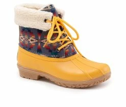 Women's Pendleton Tuscon Duck Mid Rain Boots -Ankle Boots Shoe 2 357