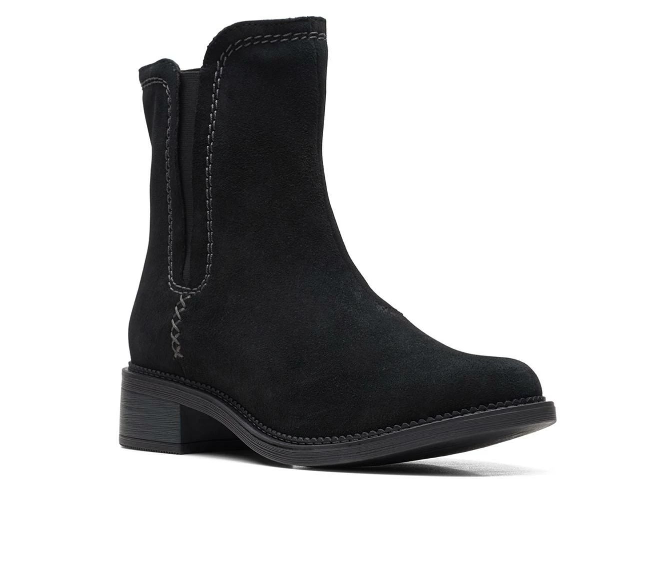 Women's Clarks Maye Zip Booties 5 Women's Clarks Maye Zip Booties - Image 3