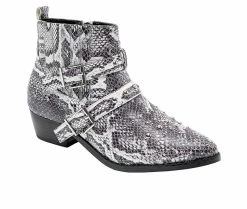Women's Jane And The Shoe Cindy Moto Booties -Ankle Boots Shoe 2 397