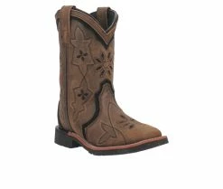 Kids' Laredo Western Boots Big Kid Posy Cowboy Boots 10 Kids' Laredo Western Boots Big Kid Posy Cowboy Boots -Ankle Boots Shoe 2 407