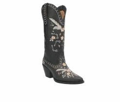 Women's Dingo Boot Full Bloom Western Boots -Ankle Boots Shoe 2 409