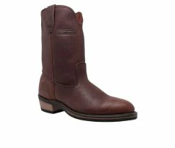 Men's AdTec 12" Ranch Wellington Cowboy Boots -Ankle Boots Shoe 2 444