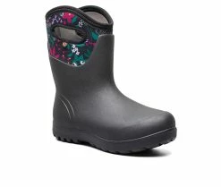 Women's Bogs Footwear Neo-Classic Mid Cartoon Flower Winter Boots -Ankle Boots Shoe 2 446
