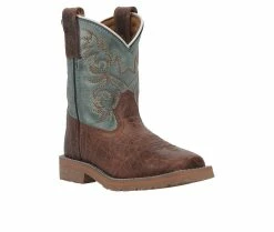Kids' Dan Post Big Kid Lil' Bisbee Cowboy Boots -Ankle Boots Shoe 2 459