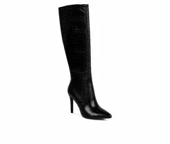Women's London Rag Indulgent Knee High Stiletto Boots -Ankle Boots Shoe 2 500