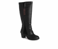 Women's MUK LUKS Lacy Lottie Knee High Heeled Boots -Ankle Boots Shoe 2 530