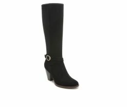Women's Dr. Scholls Knockout Knee-High Heeled Booties -Ankle Boots Shoe 2 542