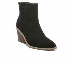 Women's Dr. Scholls Mirage Wedge Booties -Ankle Boots Shoe 2 566