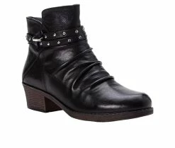 Women's Propet Roxie Heeled Booties -Ankle Boots Shoe 2 71