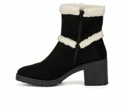 Women's Olivia Miller Andrea Winter Booties -Ankle Boots Shoe 3 114