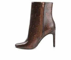 Women's Journee Collection Silvy Stiletto Booties -Ankle Boots Shoe 3 117