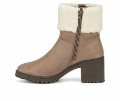 Women's Olivia Miller Amy Winter Booties -Ankle Boots Shoe 3 192