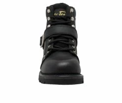 Women's RideTecs 6" Lace Zipper Booties -Ankle Boots Shoe 3 221