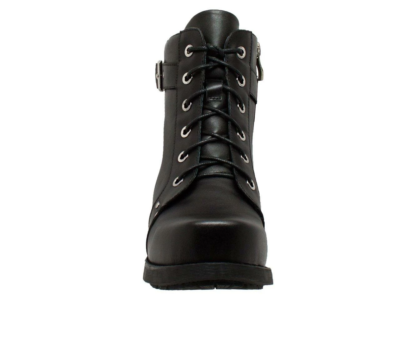 Women's RideTecs 7" Biker Moto Booties 6 Women's RideTecs 7" Biker Moto Booties - Image 4