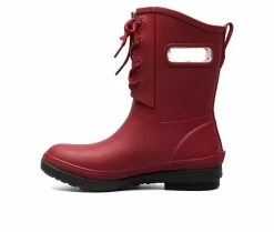Women's Bogs Footwear Amanda Plush II Lace-Up Waterproof Boots -Ankle Boots Shoe 3 273