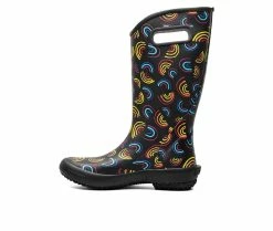 Women's Bogs Footwear Rainboot Wild Rainbow Rain Boots -Ankle Boots Shoe 3 293