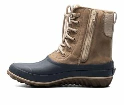 Women's Bogs Footwear Classic Casual Tall Lace Leather Rain Boots -Ankle Boots Shoe 3 320