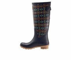Women's Pendleton Diamond Peak Tall Rain Boots -Ankle Boots Shoe 3 322