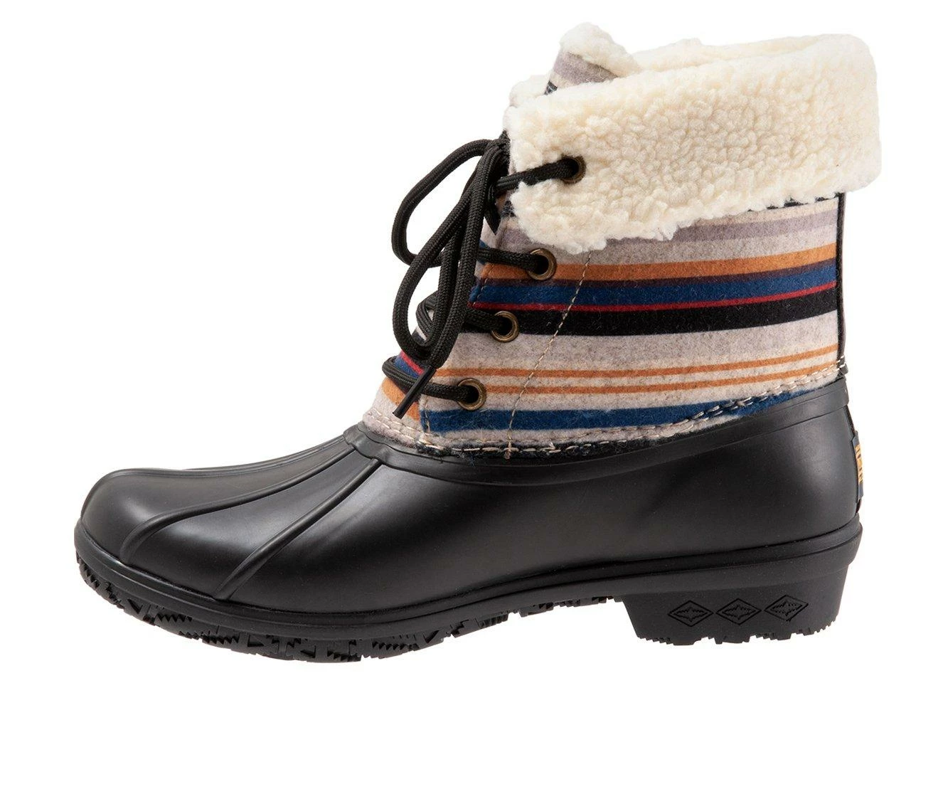 Women's Pendleton Bridger Stripe Duck Mid Rain Boots 6 Women's Pendleton Bridger Stripe Duck Mid Rain Boots - Image 4