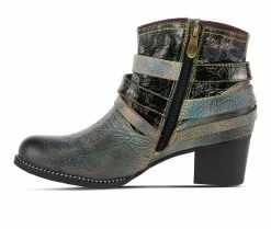 Women's L'Artiste Zhamsha-Shine Western Booties -Ankle Boots Shoe 3 376