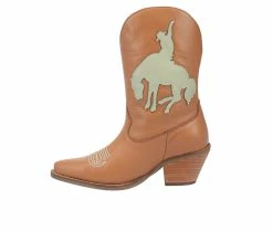 Women's Dingo Boot Let 'Er Buck Western Boots -Ankle Boots Shoe 3 381