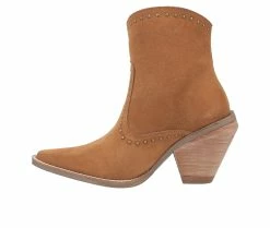 Women's Dingo Boot Classy N' Sassy Western Boots -Ankle Boots Shoe 3 387