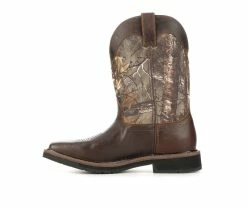 Men's Justin Boots SE4676 Stampede Cowboy Boots -Ankle Boots Shoe 3 433