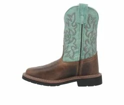Kids' Laredo Western Boots Big Kid Nia Cowboy Boots -Ankle Boots Shoe 3 444
