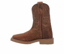 Kids' Dan Post Lil Kid Durant Jr. Cowboy Boots -Ankle Boots Shoe 3 465