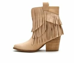 Women's Coconuts By Matisse Logan Western Boots -Ankle Boots Shoe 3 485