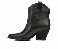 Women's Zodiac Roslyn Western Booties -Ankle Boots Shoe 3 489