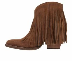 Women's Dingo Boot Tangles Western Boots -Ankle Boots Shoe 3 490