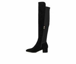Women's New York And Company Florence Knee High Boots -Ankle Boots Shoe 3 508